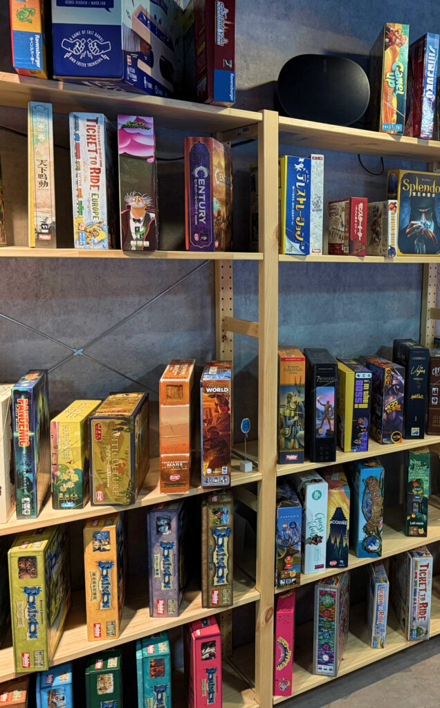 本棚の風景写真